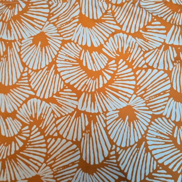 Tommy Bahama Golf Skort Orange White L Pickleball Athleisure Sporty Resort NWT - Picture 3 of 11